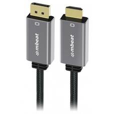 mBeat Tough Link 1.8m Display Port to HDMI Cable