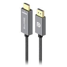 8ware 2m Displayport DP to HDMI Cable, Male to Male