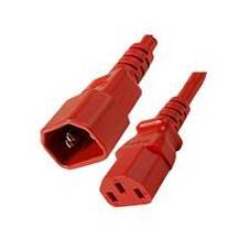 ALOGIC 2m IEC C13 Cable, Red