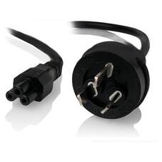 ALOGIC 1m 3 Pin Power Cable, Black