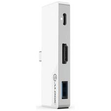 ALOGIC USB-C Dock Nano Mini Hub with 60W PD, Silver