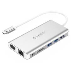 ORICO XC-304 8-in-1 USB-C Multifunction Docking Station with 60W PD