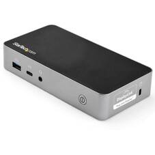 StarTech USB-C Dual 1080p Docking Station, 65W PD, AC Adapter
