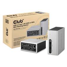 Club 3D USB 3.0 Type-A 4K UHD Mini Docking Station