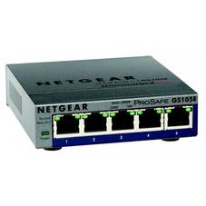 NETGEAR GS105E Prosafe Plus 5 Port Gigabit Switch