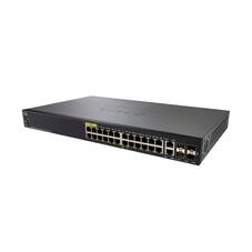 Cisco SG350-28P 24 Port Gigabit Managed PoE Switch