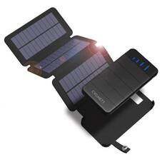Cygnett ChargeUp Explorer 8,000 mAh Power Bank with solar panels
