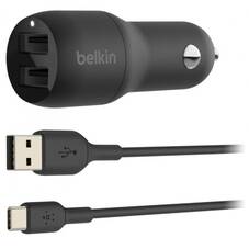 Belkin Boost Charge Dual USB 24W Car Charger