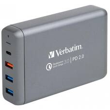 Verbatim 4 Ports 75W USB Hub Charger
