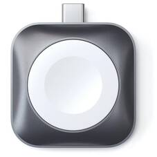 Satechi USB-C Magnetic Charging Dock for Apple Watch, Space Gray