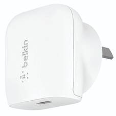 Belkin BoostUp 18W USB-C Wall Charger, White