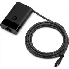 HP USB-C 65W Laptop Charger, Compact Travel-Size, AU Cord