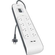 Belkin SurgePlus 8 Way Surge Protector with USB