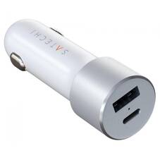 Satechi 72W USB-C Car Charger Adapter, Silver