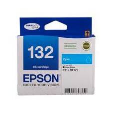 Epson 132 Economy Ink Cartridge, Cyan