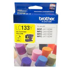Brother LC-133Y Ink Cartridge, Yellow