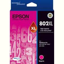 Epson 802XL Ink Cartridge, Magenta