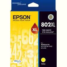 Epson 802XL Ink Cartridge, Yellow