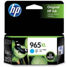 HP 965XL High Yield Ink Cartridge, Cyan