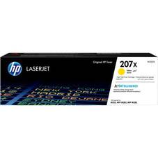 HP 207X High Yield Yellow Toner Cartridge, Up to 2450 Page Yield
