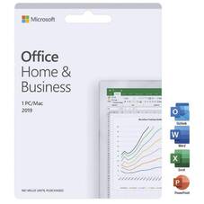 Microsoft Office Home and Business 2019 Medialess Retail