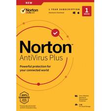 Norton Anti-Virus Plus, 2GB Cloud Backup, 1 User, 1 Device, 1 Year