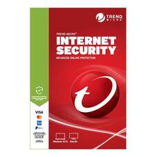 Trend Micro Internet Security, (1-3 Devices ) 1 Year Subscription