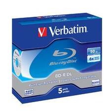 Verbatim BD-R 50GB, 6x, 5 Pack
