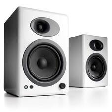 Audioengine A5+ 2.0 Premium Powered Bookself Speakers - White