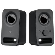 Logitech Z150 Multimedia 2.0 Speakers, Black