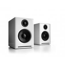Audioengine A2+ Wireless 2.0 Active Desktop Speakers System - White