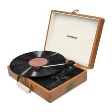 mBeat Retro Turntable Recorder with Bluetooth