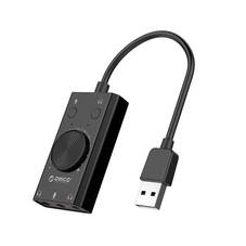 Orico SC2-BK 3.5mm to USB Audio Adapter