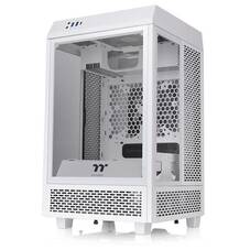 Thermaltake The Tower 100 Snow Edition Mini ITX Case, 3x T/G Window