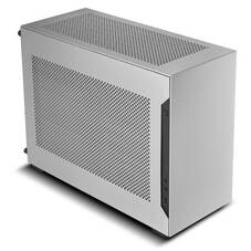 Lian Li A4H2O Silver Mini ITX Case, Aluminium Mesh Panels, No PSU