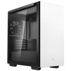 Deepcool MACUBE 110 White Micro ATX Case, Tempered Glass Side Window