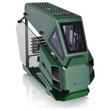 Thermaltake AH T200 Micro Case Racing Green Edition, 2x TG Panel