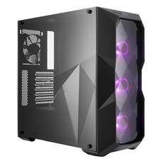 Cooler Master MasterBox TD500 RGB Black ATX Case, Window, No PSU