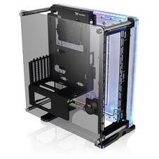 Thermaltake DistroCase 350P Black Frame ATX Case, TG Window, NO PSU