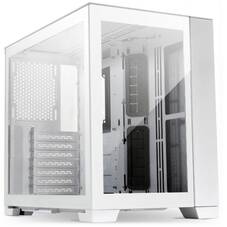 Lian Li PC-O11 Dynamic Mini Snow Edition ATX Case, T/G Front and Side