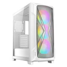 Antec DP505 Mid-Tower White ATX Case, Tempered Glass Panel, No PSU