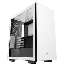 Deepcool CH510 WH White ATX Case, Magnetic TG Panel, No PSU