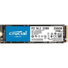 Crucial P2 250GB M.2 NVMe PCIe Gen3 SSD
