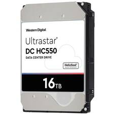 WD Ultrastar DC HC550 16TB 3.5 SATA HDD, 0F38462 (WUH721816ALE6L4)