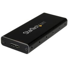 StarTech SM21BMU31C3 M.2 SATA External SSD Enclosure USB-A Gen2 10Gbps