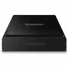 Simplecom SE328 3.5 SATA HDD to USB 3.0 Hard Drive Enclosure - Black