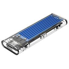 Orico TCM2-C3-BL NVMe (M Key) M.2 SSD to USB-C 10Gbps Enclosure - Blue