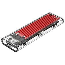 Orico TCM2-C3-RD NVMe (M Key) M.2 SSD to USB-C 10Gbps Enclosure - Red