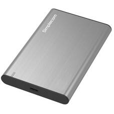 Simplecom SE221 USB-C Aluminium 2.5 SATA HDD/SSD Enclosure - Grey