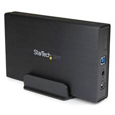 Startech 3.5in Black Aluminum USB 3.0 External SATA HDD Enclosure